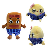 Choco and Pancake Plush Toys Soft Stuffed Gift Dolls for Kids Boys Girls