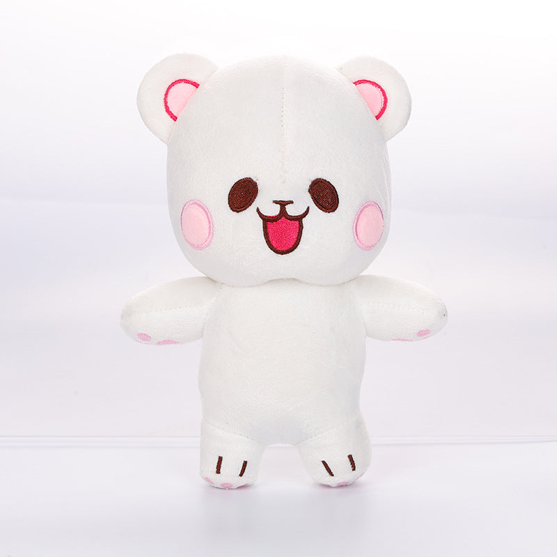 Milk And Mocha Bear Plush Toys Soft Stuffed Gift Dolls for Kids Boys Girls