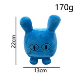 Red Titanic Balloon Cat Plush Toys Soft Stuffed Gift Dolls for Kids Boys Girls
