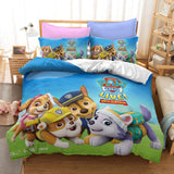 PAW Patrol Season 1 Cosplay Duvet Cover Set Halloween Quilt Cover
