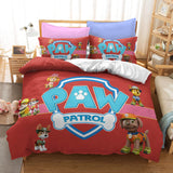 PAW Patrol Season 1 Cosplay Duvet Cover Set Halloween Quilt Cover