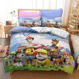 PAW Patrol Season 1 Cosplay Duvet Cover Set Halloween Quilt Cover