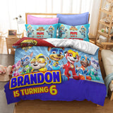 PAW Patrol Season 1 Cosplay Duvet Cover Set Halloween Quilt Cover