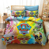 PAW Patrol Season 1 Cosplay Duvet Cover Set Halloween Quilt Cover