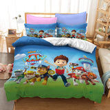 PAW Patrol Season 1 Cosplay Duvet Cover Set Halloween Quilt Cover