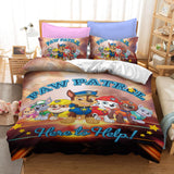 PAW Patrol Season 1 Cosplay Duvet Cover Set Halloween Quilt Cover