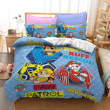 PAW Patrol Season 1 Cosplay Duvet Cover Set Halloween Quilt Cover