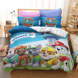 PAW Patrol Season 1 Cosplay Duvet Cover Set Halloween Quilt Cover