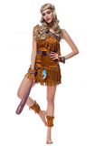 BFJFY Girls Females American Indian Princess Costume Dress Halloween Cosplay - bfjcosplayer
