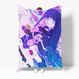 Panty Stocking with Garterbelt Cosplay Flannel Blanket Room Decoration Throw