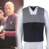 Picard Cosplay Vest Star Trek First Contact Deep Space Nine Sisko Starfleet Uniform