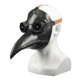 Plague Bird Doctor Cosplay Helmet soft PVC Led Light Halloween Party Porp