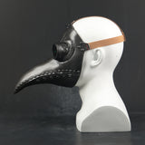 Plague Bird Doctor Cosplay Helmet soft PVC Led Light Halloween Party Porp