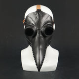 Plague Bird Doctor Cosplay Helmet soft PVC Led Light Halloween Party Porp