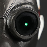 Plague Bird Doctor Cosplay Helmet soft PVC Led Light Halloween Party Porp