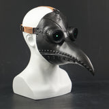 Plague Bird Doctor Cosplay Helmet soft PVC Led Light Halloween Party Porp