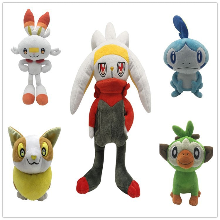 Pokemon Sword and Shield Cosplay Plush Toy Halloween Doll Props