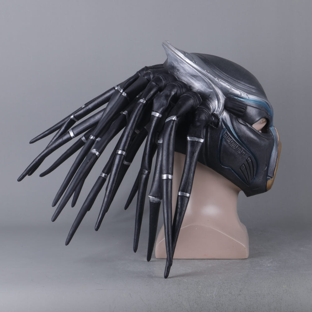 Predator Cosplay Latex Helmet Glove Halloween Props