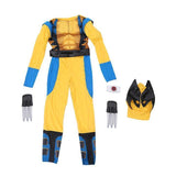 BFJFY Halloween Boys X-man Logan Superhero Cosplay Costumes - bfjcosplayer