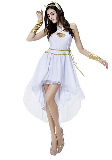 BFJFY Women's Halloween Greek Goddess Costumes Princess Cosplay Fancy Dress - bfjcosplayer