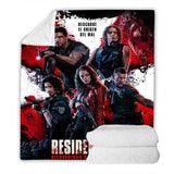 Resident Evil Welcome to Raccoon City Cosplay Blanket Halloween Throw