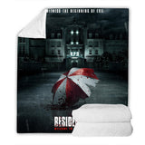 Resident Evil Welcome to Raccoon City Cosplay Blanket Halloween Throw