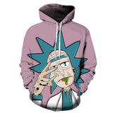 Fanrek Rick And Morty Anime Cosplay Hoodie