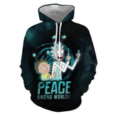 Fanrek Rick And Morty Anime Cosplay Hoodie