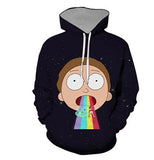 Fanrek Rick And Morty Anime Cosplay Hoodie