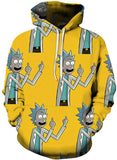 Fanrek Rick And Morty Anime Cosplay Hoodie