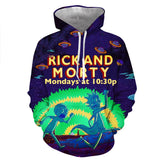 Fanrek Rick And Morty Anime Cosplay Hoodie