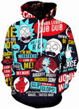 Fanrek Rick And Morty Anime Cosplay Hoodie