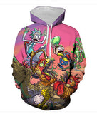 Fanrek Rick And Morty Anime Cosplay Hoodie