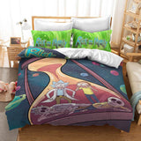 Rick And Morty Bedding Set Cosplay Duvet Cover