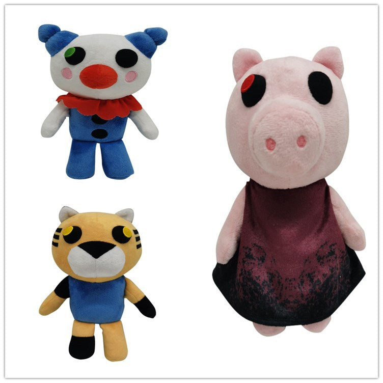 Roblox Piggy Cosplay Plush Toy Halloween Doll Props