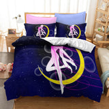 Sailor Moon Cosplay Bedding Set Duvet Cover Halloween Bed Sheets
