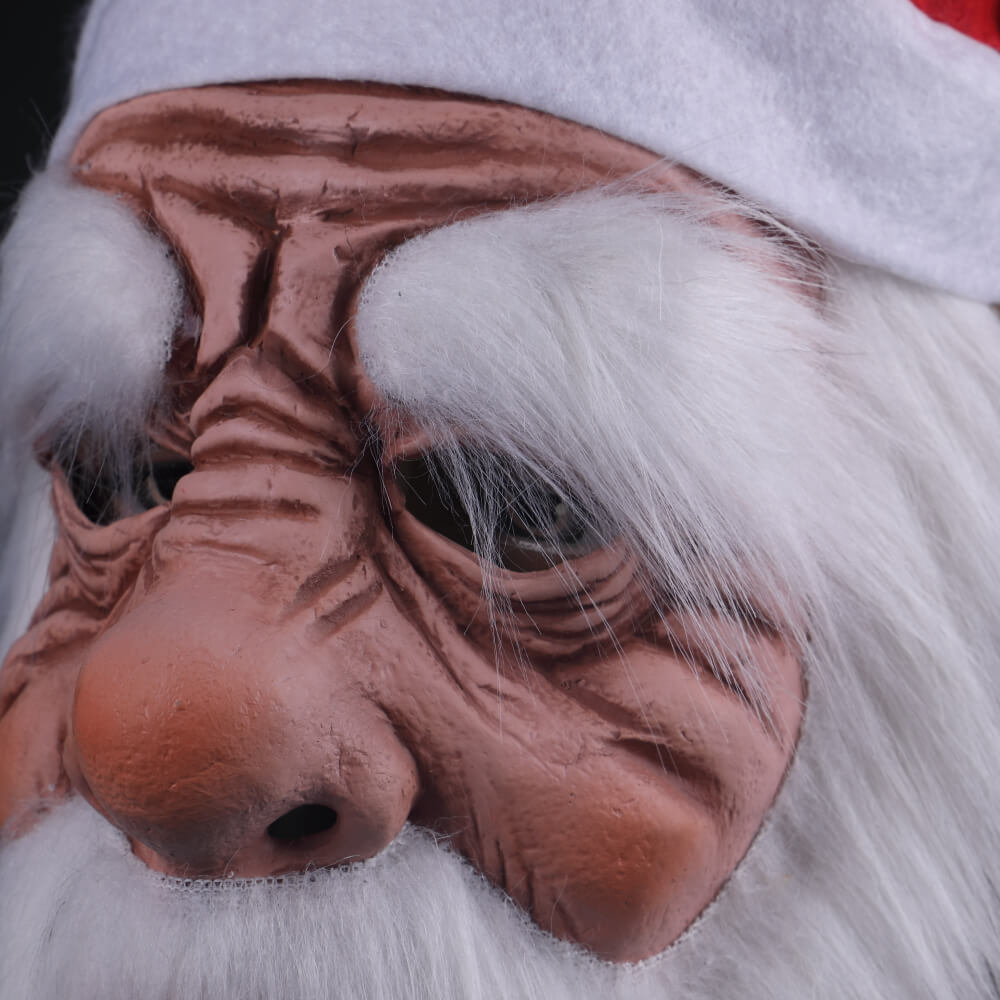 Santa Claus Christmas Mask Cosplay Helmet Halloween Props
