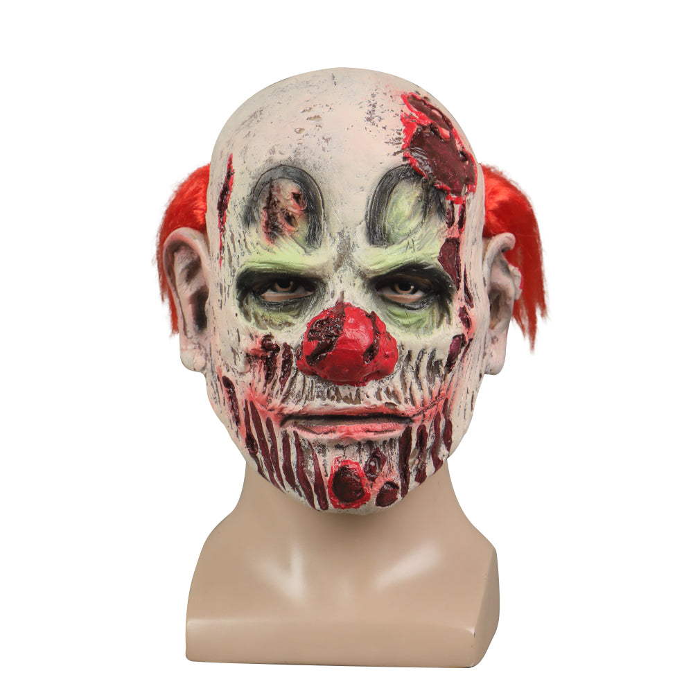 Scary Clown Cosplay Helmet Halloween Props