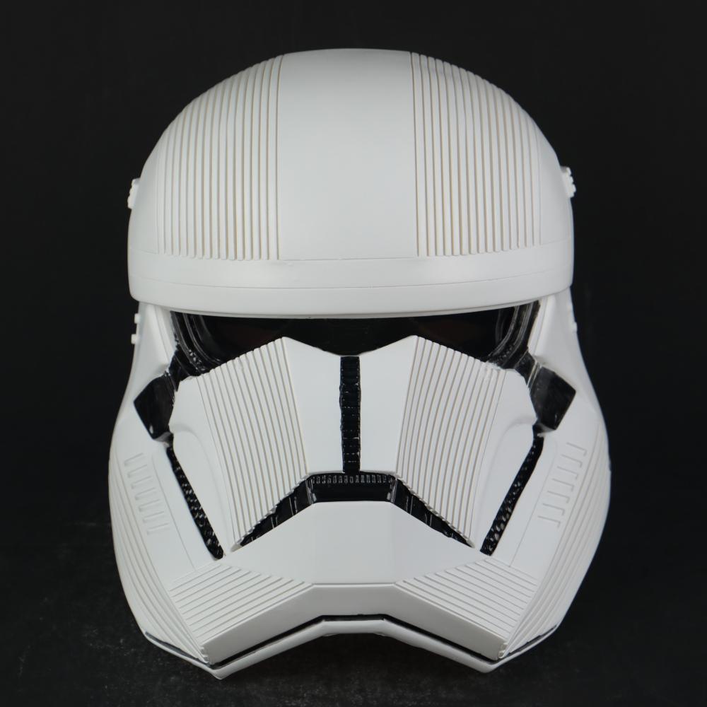 Star Wars 9 The Rise of Skywalker Sith Trooper White PVC Helmet Cosplay Halloween Mask - bfjcosplayer