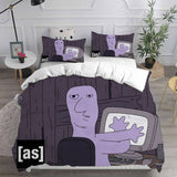 Smiling Friends Cosplay Bedding Sets Duvet Cover Halloween Comforter Sets