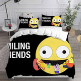 Smiling Friends Cosplay Bedding Sets Duvet Cover Halloween Comforter Sets