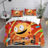 Smiling Friends Cosplay Bedding Sets Duvet Cover Halloween Comforter Sets