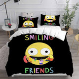 Smiling Friends Cosplay Bedding Sets Duvet Cover Halloween Comforter Sets