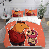 Smiling Friends Cosplay Bedding Sets Duvet Cover Halloween Comforter Sets