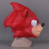 Sonic Adventure 2 Knuckles Cosplay Latex Helmet Halloween Props