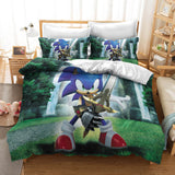 Sonic the Hedgehog Cosplay Bedding Duvet Cover Halloween Comforter
