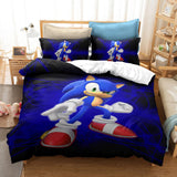 Sonic the Hedgehog Cosplay Bedding Duvet Cover Halloween Comforter