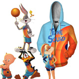 Space Jam A New Legacy Cosplay Hoodie Sweater Halloween Costume