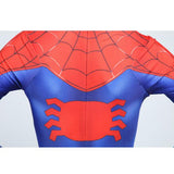 Spider-Man In de Spider-Vers Peter Benjamin Parke Cosplay Kostuum Zentai Spiderman Superhero Patroon Bodysuit Pak Jumpsuits - bfjcosplayer