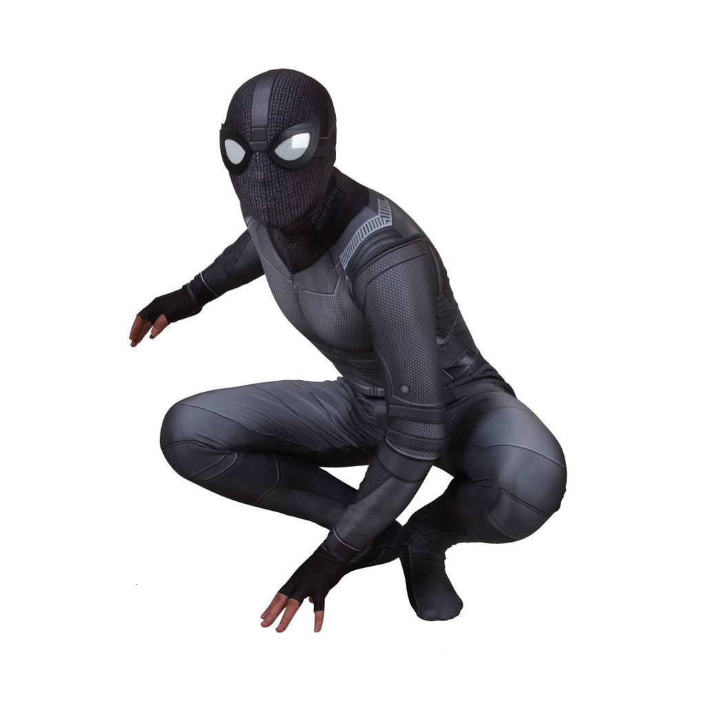 2019 movie new version Spider-Man hero expedition stealth battle cosplay costume jumpsuit - bfjcosplayer